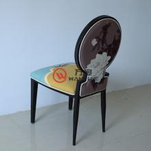 拼色传统中式餐椅